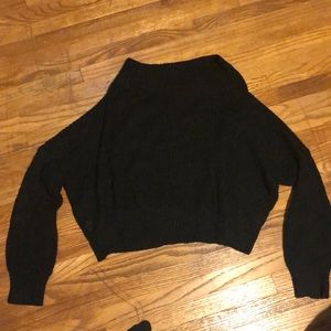 Off the shoulder sweater